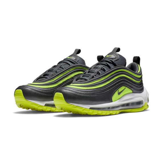 nike air max neon green and black